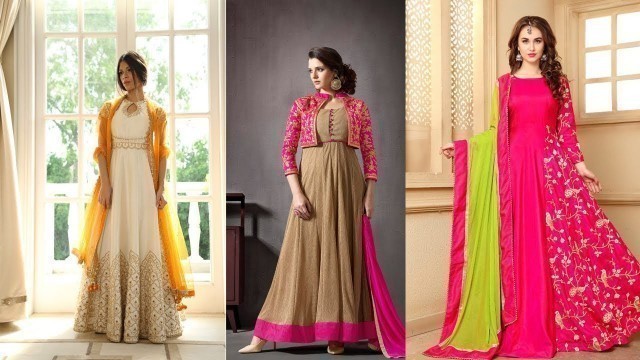 'Latest Stunning Partywear Anarkali Suits /Vanarasi Suit/ Designer Suits 2017-| Trendy India'