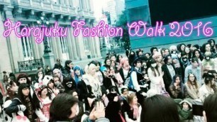 'RAW Harajuku Fashion Walk Argentina 2016'