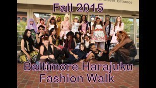 'Baltimore Harajuku Summer Fashion Walk 2015 | Casie Chilcote'