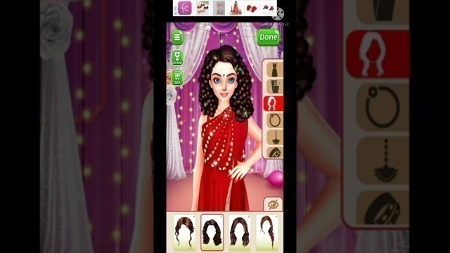 'Western V/S Indian Fashion designer model drees #bridalmekupgames'