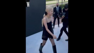 'Miss YSL #blackpink #rosè #ysl #parisfashionweek'