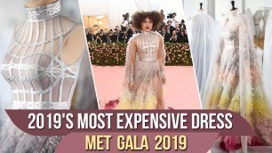 'MET GALA 2019 | Priyanka Chopra\'s MOST EXPENSIVE Dress Took 1500 Hrs To Make'