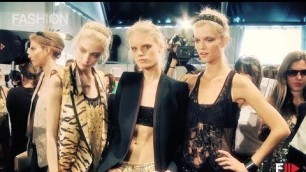 'ROBERTO CAVALLI Backstage | Spring Summer 2012 Milan - Fashion Channel'