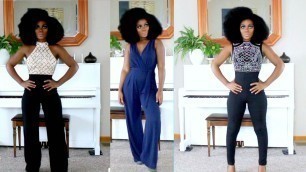 'Fashion Nova Jumpsuits Try On Special Occasion Looks'