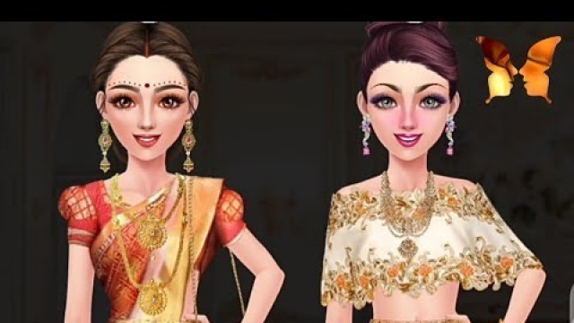 'Indian  fashion show makeup and dress up games 4 |  barbie game | The Pro Gamer'