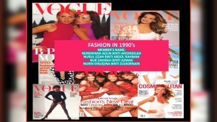 'FASHION 1990\'S'