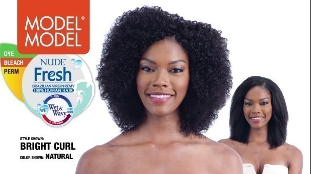 'MODEL MODEL Nude Fresh Wet & Wavy (Mint Wave, Bright Curl, Pacific Wave)'