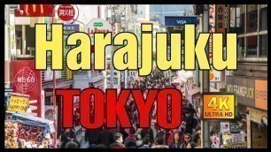 '【4K】Japan Walk - Tokyo ,Harajuku (原宿) ,#Japan #Tokyo #Harajuku #原宿'