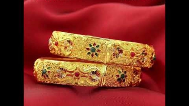 'Latest Gold Bangles Designs Jewel Fashion'