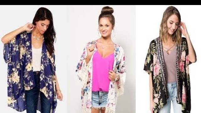 'BLUSAS Y TENDENCIA -  KIMONO STYLE 2018/2019'