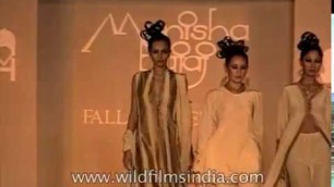 'Indian traditional wear collection by Monisha Bajaj in 1990\'s'