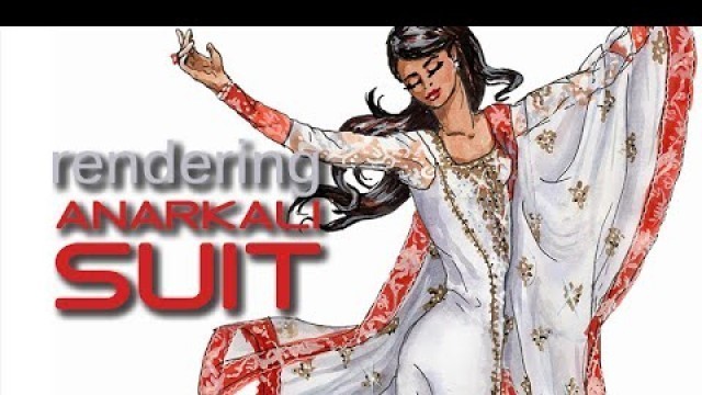 'Anarkali Suit Priyanka Chopra MANISH MALHOTRA FASHION SHOW 2012: Fashion  Illustration'