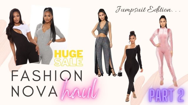 'Fashion Nova [Jumpsuit Edition] Shopping for Skinny Girls (Part 2)'