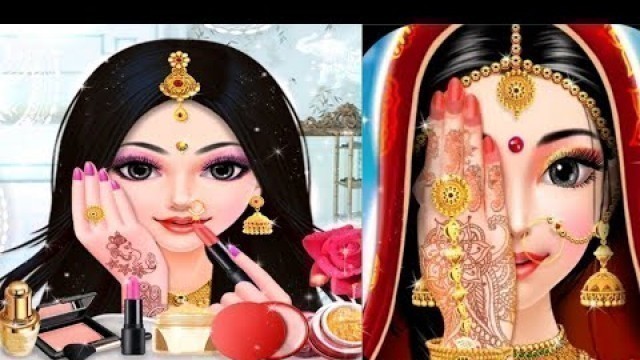 'Indian Bride Doll Fashion Makeover || Kidz Salon Games || Bridal Makeup Games.'