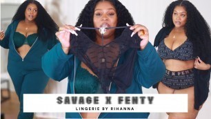 'PLUS SIZE SAVAGE X FENTY HAUL | SIZE 3X | PLUS SIZE & CURVE LINGERIE HAUL'