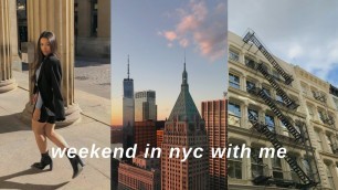 'a weekend with me in NYC | brunch, fashion shows, & YSL event'