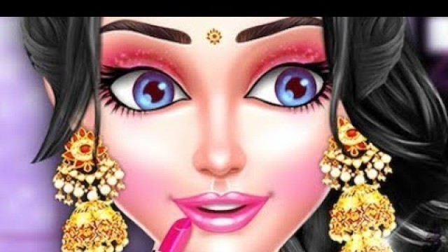 'Fashion Salon Game Video / South Indian Marriage Video 2021 - #makeupvideo #BrideMakeup #Shorts'